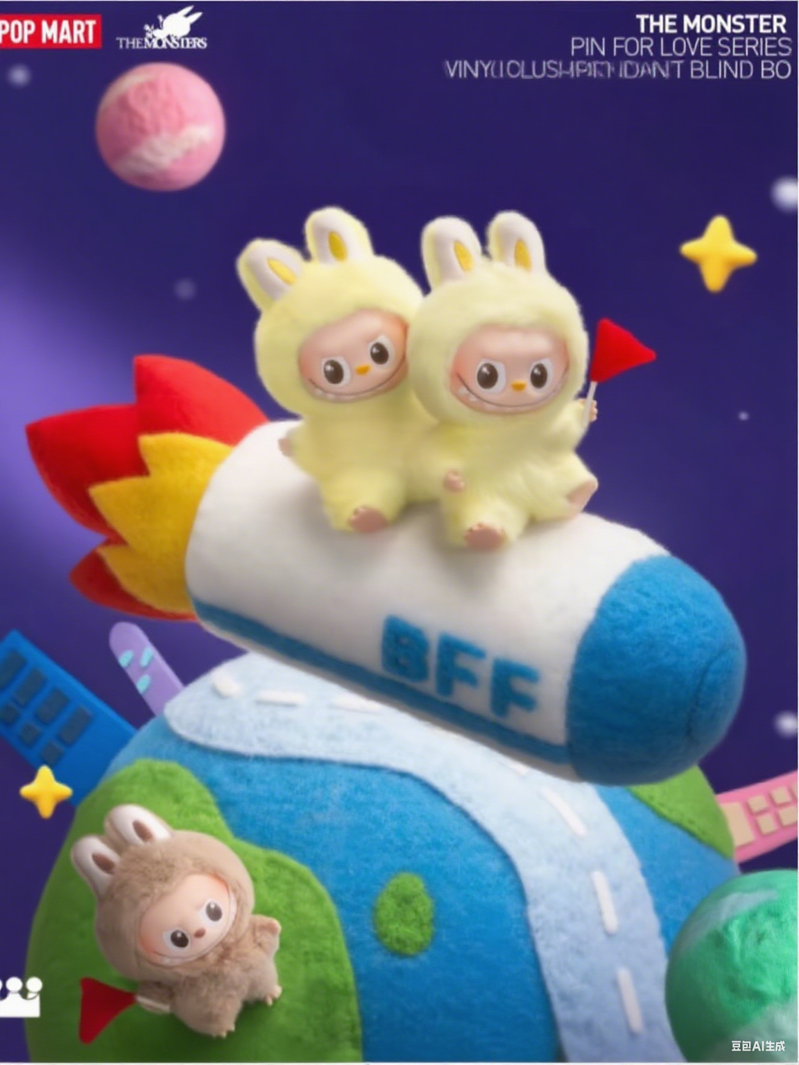 minilabubu Heart Code series collectible figure