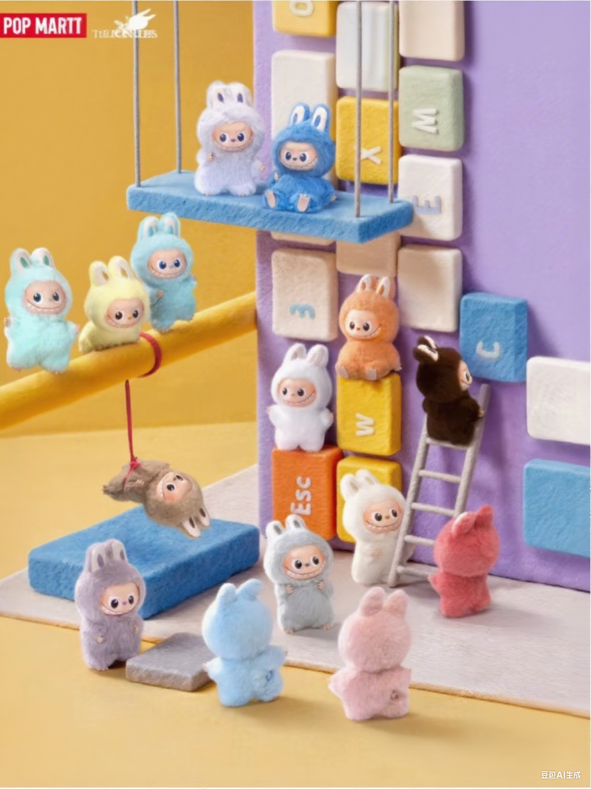 minilabubu Heart Code series collectible figure